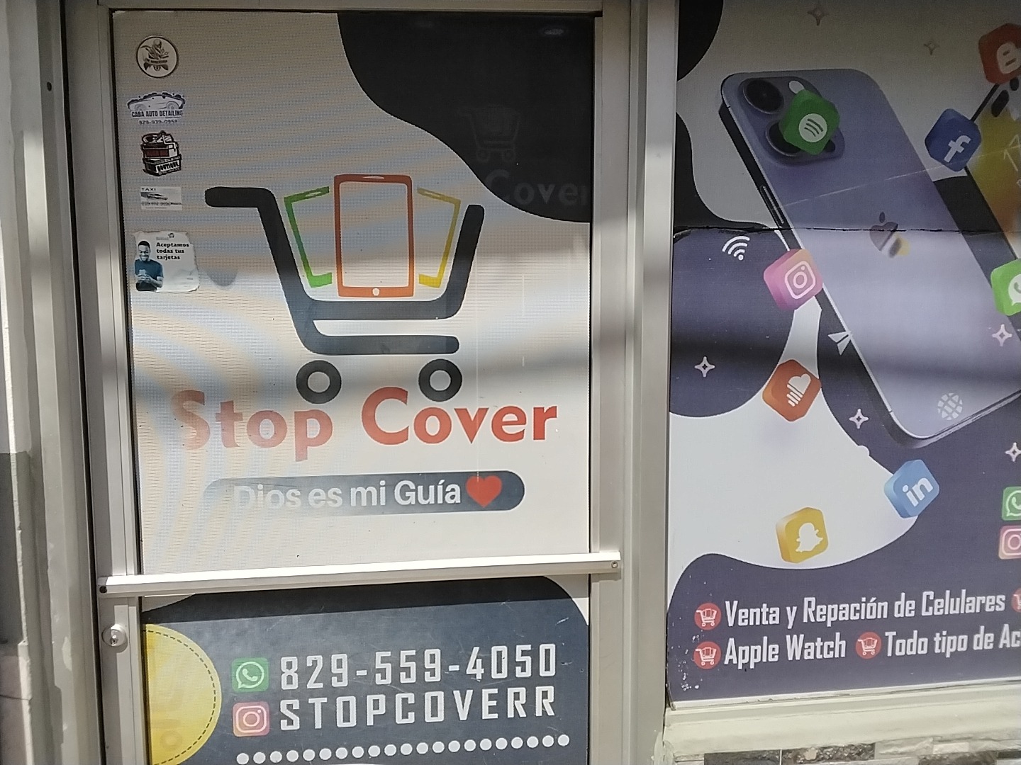 Stop Cover